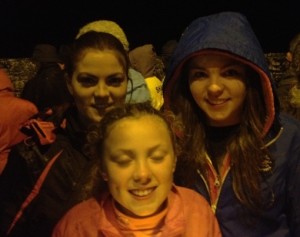 The Kissane sisters Bríd, Aoife and Fiona