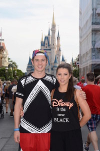 Tadhg and his girlfriend Allanah visit Disney