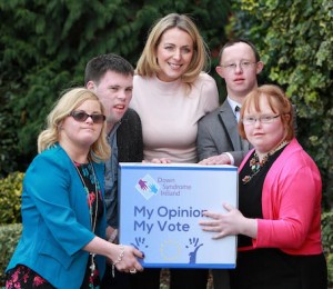Cathal Griffin (second from left) at the launch with Amy Purcell, Grainne de Paor DSI, Darragh Murphy and Sheena Walsh 